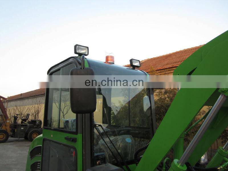 Latest 4WD mini garden loader ZL06Fwith quick coupler