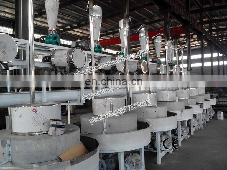 Small Scale Electrical Natural Soybean Milk Stone Mill