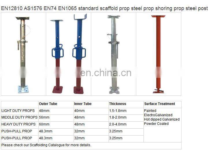 ASP-142 Galvanized Adjustable Sri Lanka Acro Jack Prop