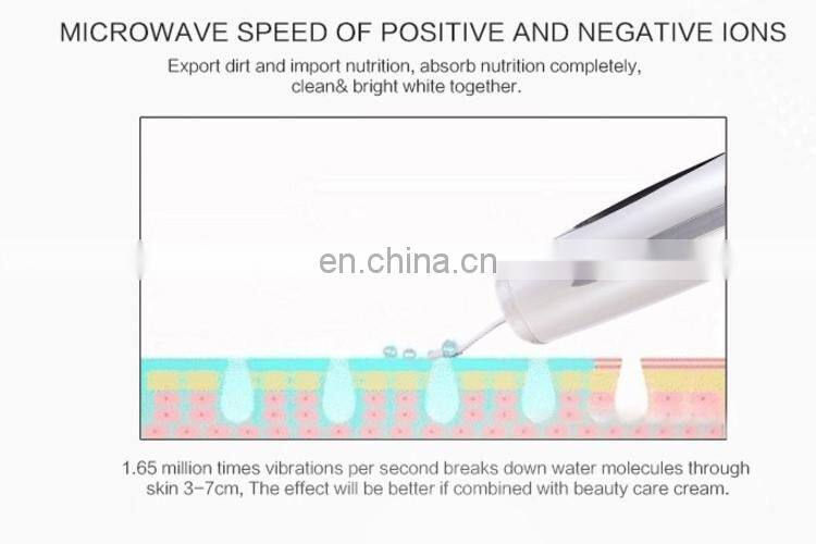 Professional skin scrubber beauty salon equipment Rechargeable Exfoliating body Skin scrubber