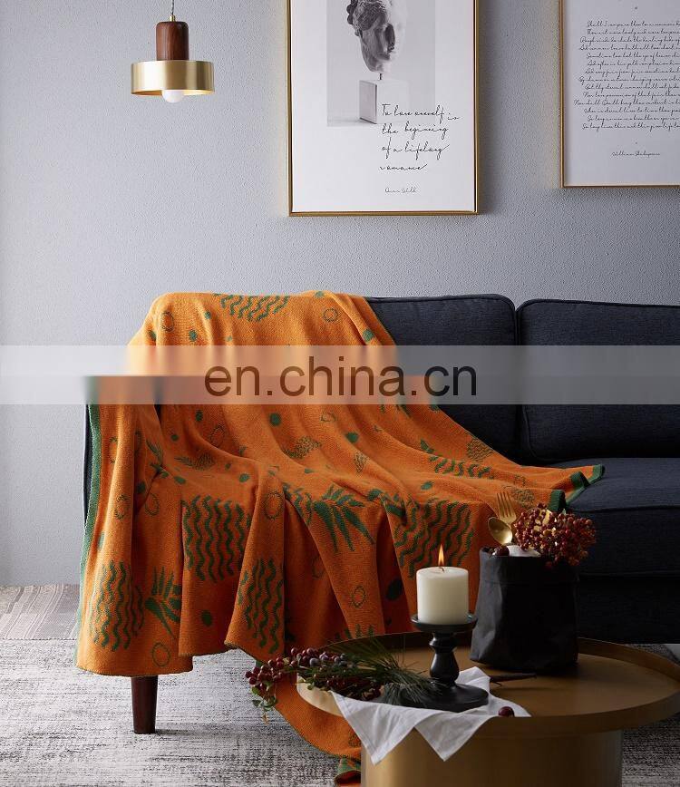 RAWHOUSE sofa throw 100% cotton warm bed throws