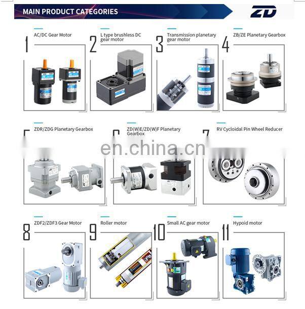 High speed ZD MOTOR 32mm,20W/25W,24V Brushless DC Planetary Gear motor for fan