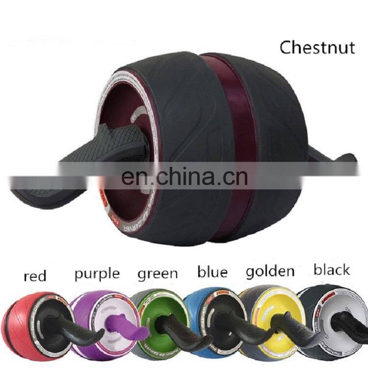 Top Selling No Noise ab Wheel Roller Body Building Fitness Equipment Abdominal Roller
