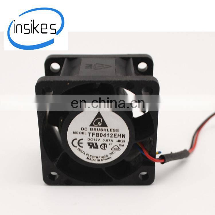 TFB0412EHN 12V 0.87A 15000RPM super violent double ball PWM server cooling fan industrial fan