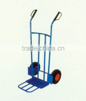 portable specification standard two wheels simple structure high quality Multi-function stainless platform hand trolley ht1218
