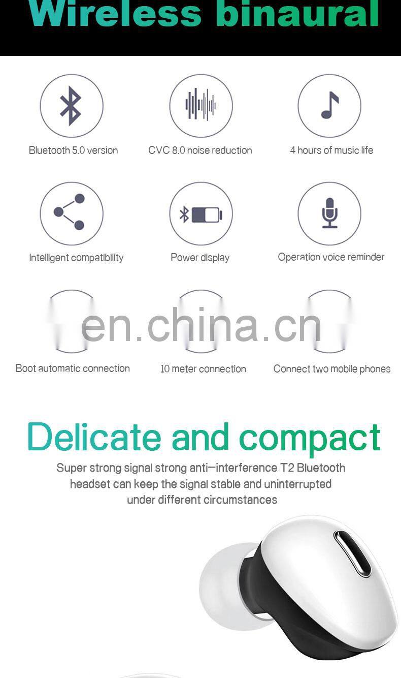 2020 NEWs ODM & OEM Manufactory 3C Mobile Phone Accessories wireless headphone headset earpiece earbuds earphone