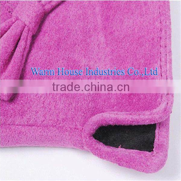 2016 Suede Ladies Thin Sexy Leather Gloves Made in China