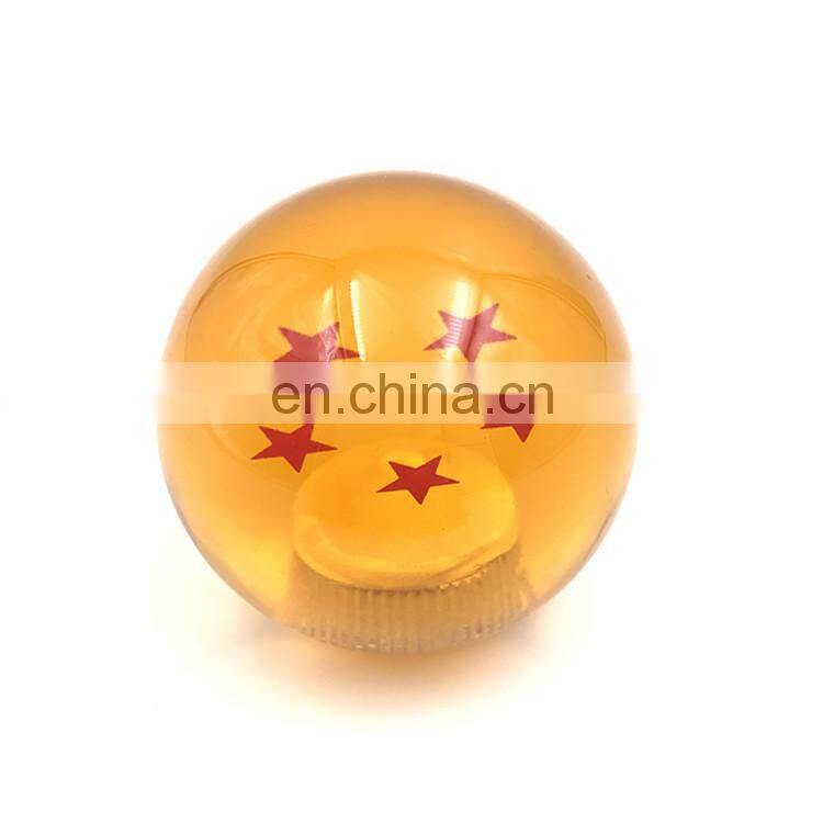 Custom car decoration auto parts esferas dragon ball gear shift knob