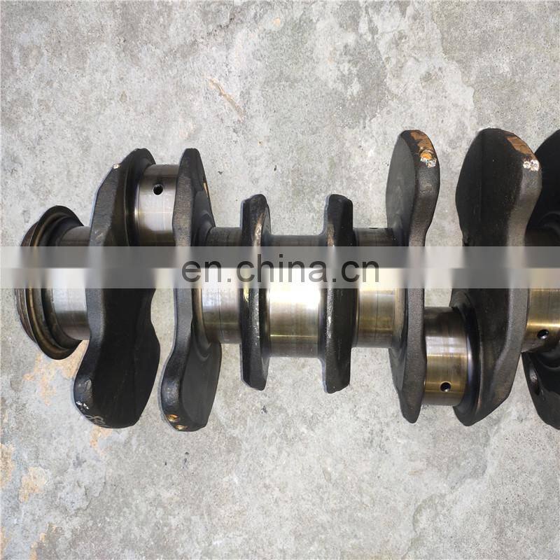 6WG1 Used Excavator engine parts Forged steel Original engine Crankshaft