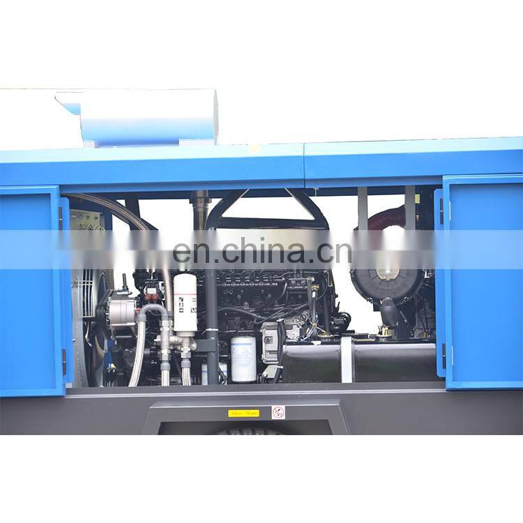 High Quality Low Price Liutech Portable . Compressor for Borehole Drilling Machine Outdoor Usage Equipment 13m3/min Gear Box
