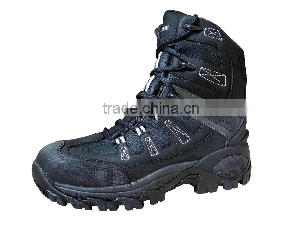 Ice and freeze prevention Thinsulate cemented Waterproof Steel Toe Snow Boots