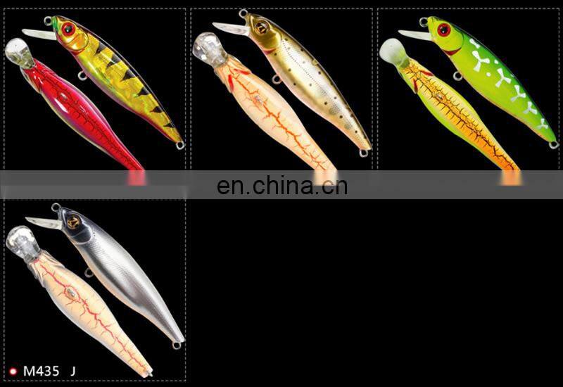 85mm 9g Hot Sale Wholesale Freshwater Fish Biat New Design Colorful Hard Minnow