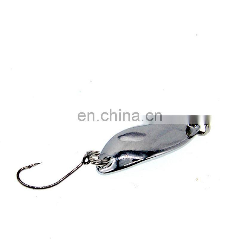 Amazon Hot Sale 2.5g FISHING LURE BLANKS Metal Fishing Spoon Freshwater Fish Lure