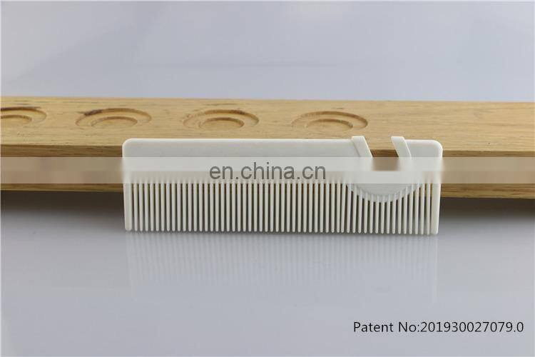 Biodegradable ECO high quality comb manufacturer gift customized salon hair Comb