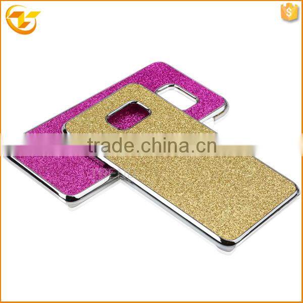 new fashion glitter sticker hard case cover for Samsung galaxy S7