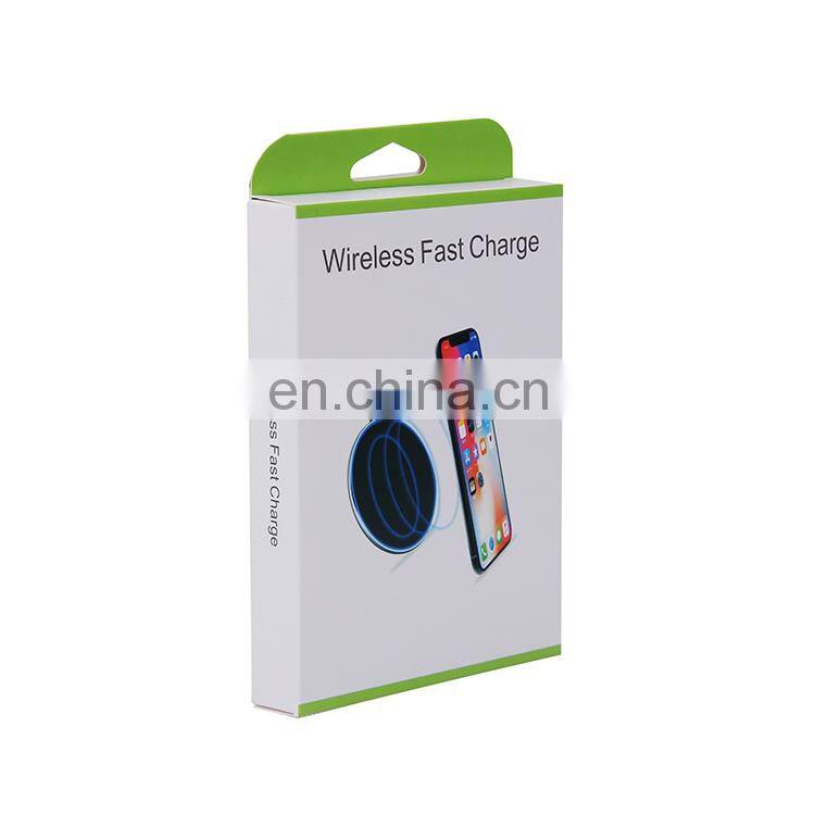 High Quality Custom Logo wholesale portable qi fast wireless mobile phone charger