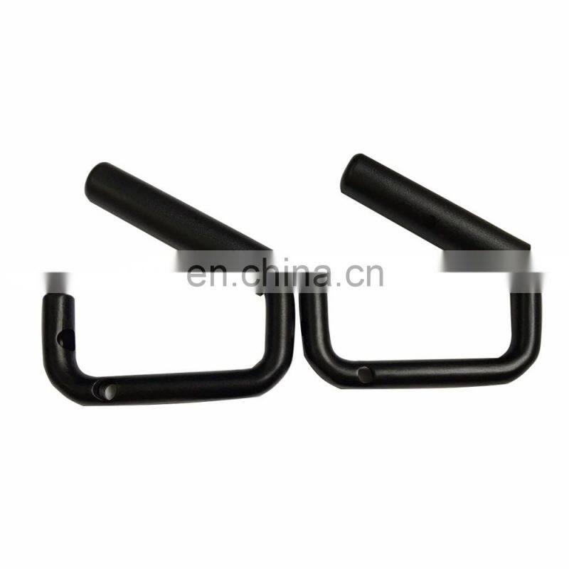 Aluminium Alloy Antiskid Mount Front + Rear Grab Bar Handle for 2007-2017 J178 for Jeep for wrangler JK 2 & 4 Door Black