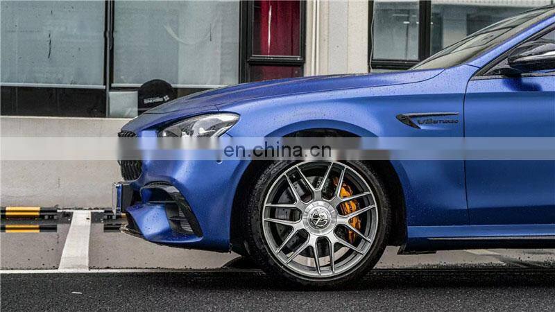 Runde New Arrival For 2021 Mercedes-Benz E-Class W213 Upgrade E63S Wide Body Kit Front Bumper Rear Bumper Hood Fender