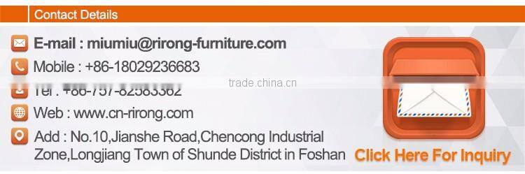 Modern brushing 304 SS frame yellow wooden executive office computer table cpmputer laptop desk