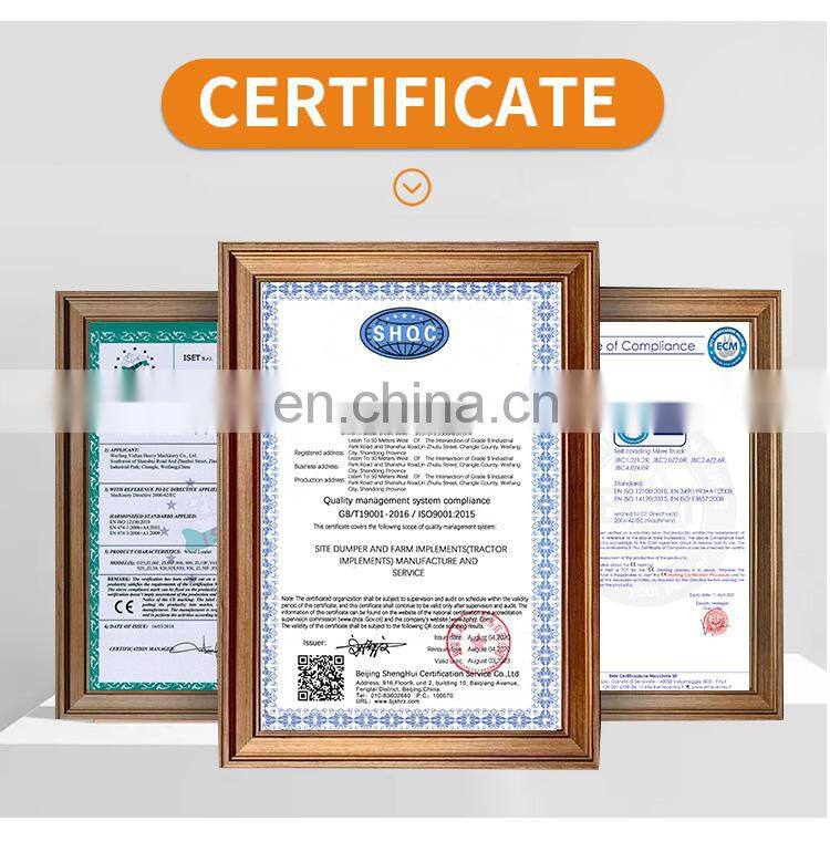 2022 950 655D China 5T Wheel loader front Loader with coal bucket