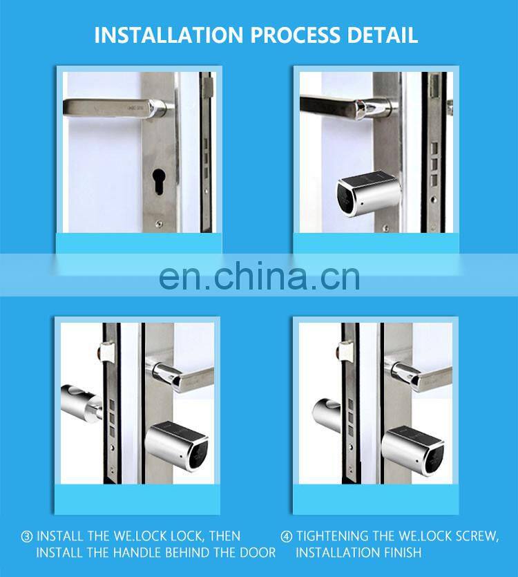Best quality smart electric APP control semi-automatic card lock