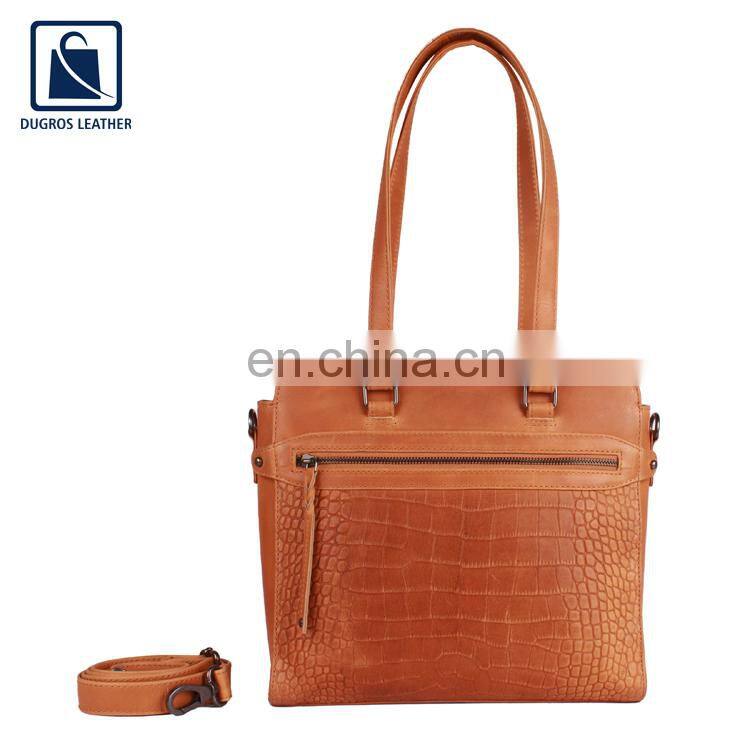 Wholesale Quantity Manufacturer of Best Quality Cotton Lining Women Genuine Leather Handbag at Competitive Price