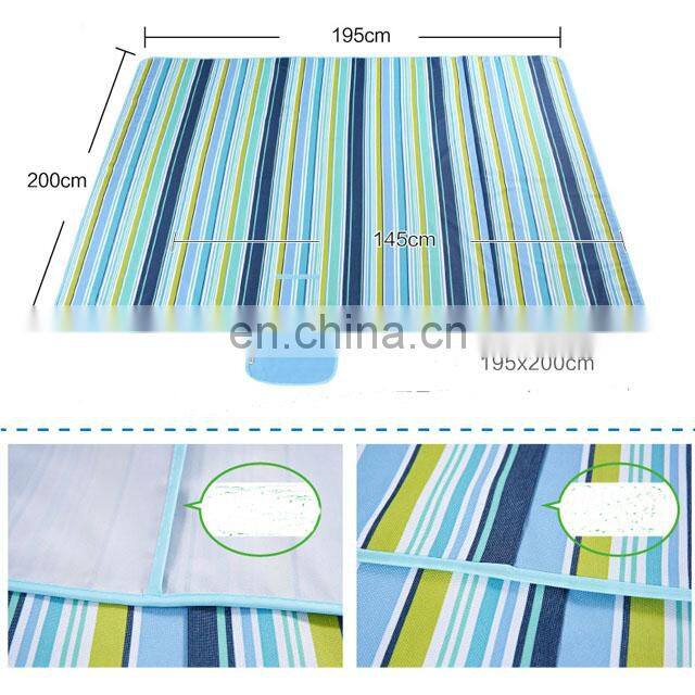 Outdoor Portable Foldable Folding Waterproof Beach Picnic Campling Mat For Outdoor Activities