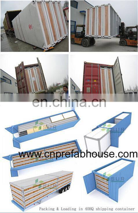 high quality prefab house container home caravan