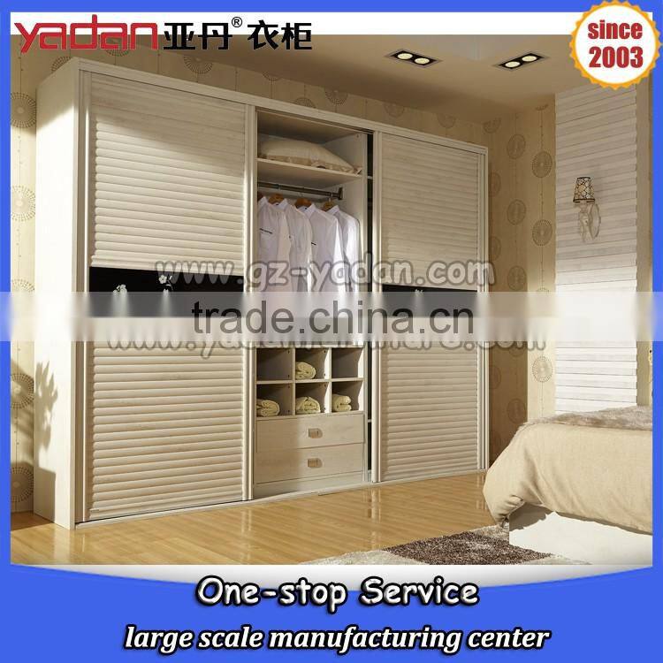 modern bedroom furniture customized wooden clothes wardrobe for sale