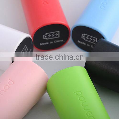 Custom LED flashlight 2600mAh portable mobile power bank