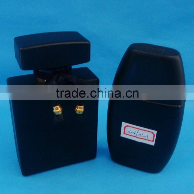 Empty perfume glass bottle with sprayer / Middle east series perfume glass bottle in different shapes