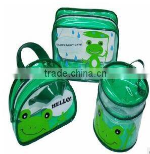 fancy personalized plastic waferproof cosmetic bags