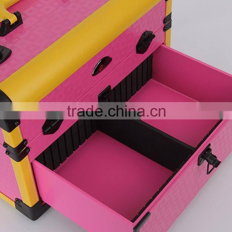 New design beauty case nail polish case cosmetic bag for beauty