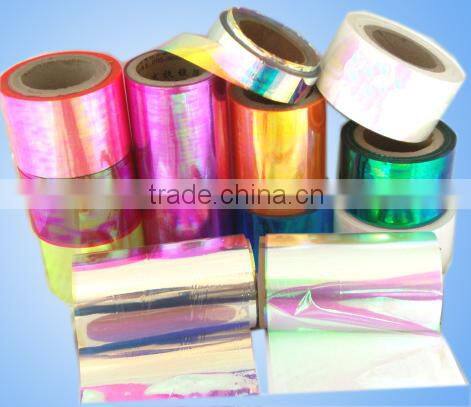 Glitter PVC Fluorescent Film for decorate