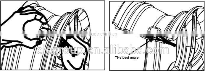 Best sales tpms tire pressure monitoring system with waterproof sensors + LCD monitor