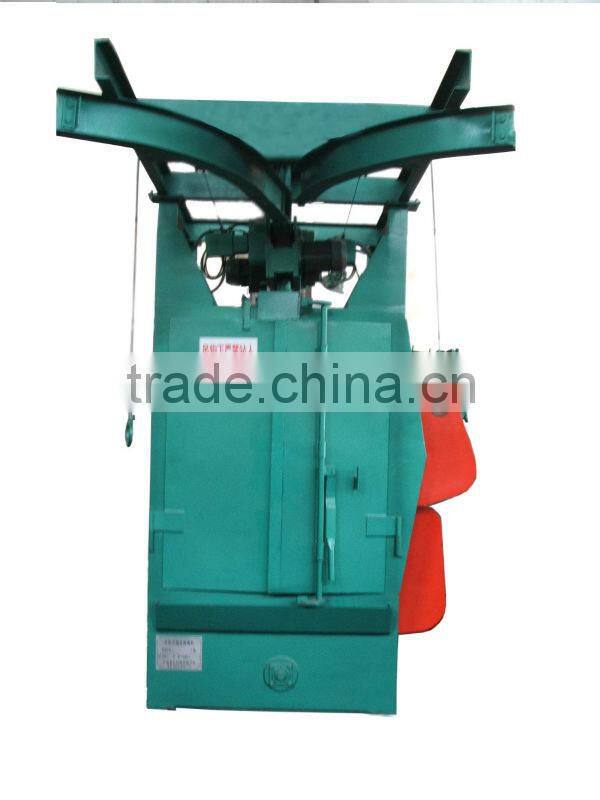 Casting machineries Hook Type Shot Blasting Machine sand blasting