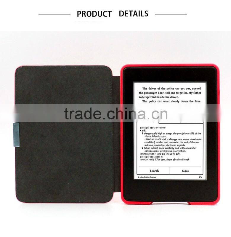 PU Leather Case for Amazon Kindle PaperWhite 3G 6" Wi-Fi 2GB Cover Holder