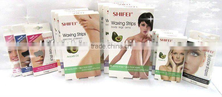 SHIFEI Face Avocado oil ready to use cold Wax Strip