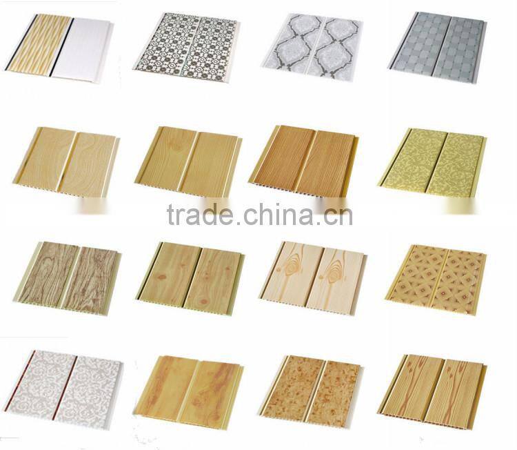 home decorative material pvc design ceiling tile and wall panel from china manufacuturer