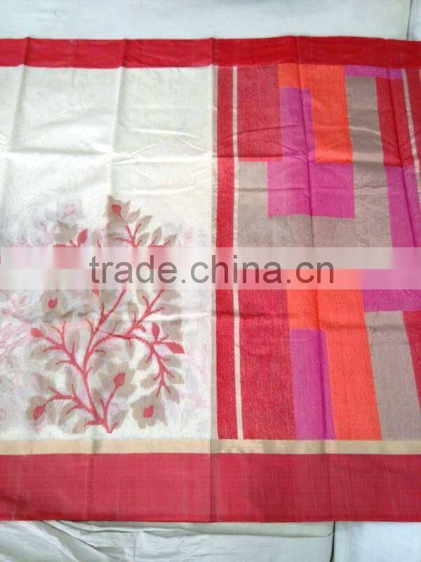 Banarasi handloom cotton silk saree