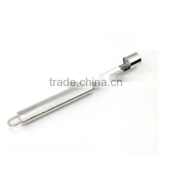 Stainless steel fruit tool coring knife