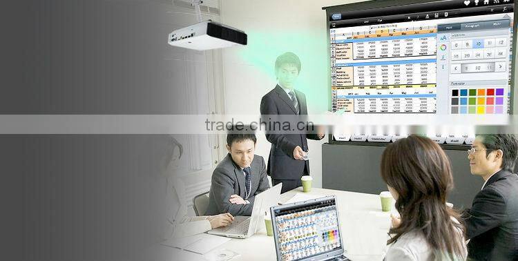 2015 New portable 1280x800pixels support 1080p LED passive shutter 3d dlp projector mini pico laser proyector beam