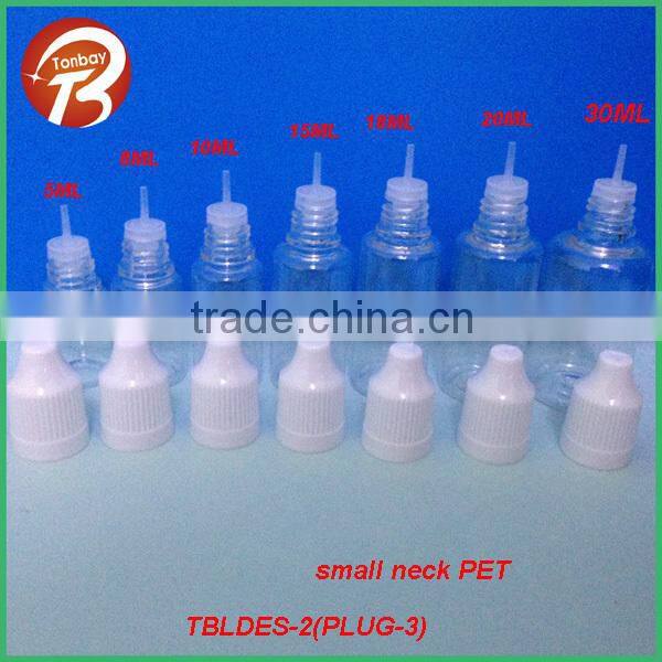 20ml PET plastic dropper bottle for eliquid E juice eye dropper bottle