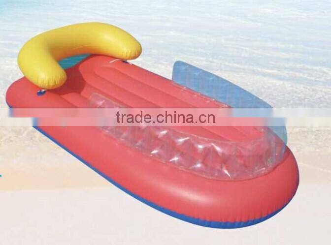 Water lounge chair, inflatable floating lounge chair , airmed water chair
