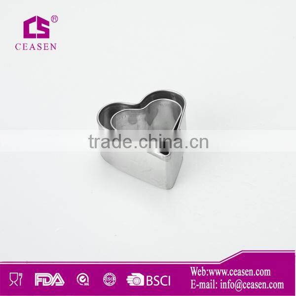 lovely Bear shape metal with nonstick painting cookie cutter/cake mould