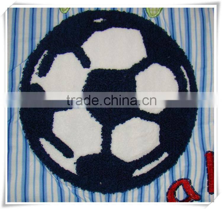 Baseball Boys 6pcs bedding set baby from professional manufacturer