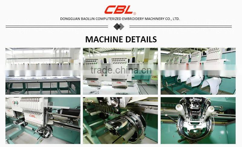 Single head embroidery machine for cap and t-shirt