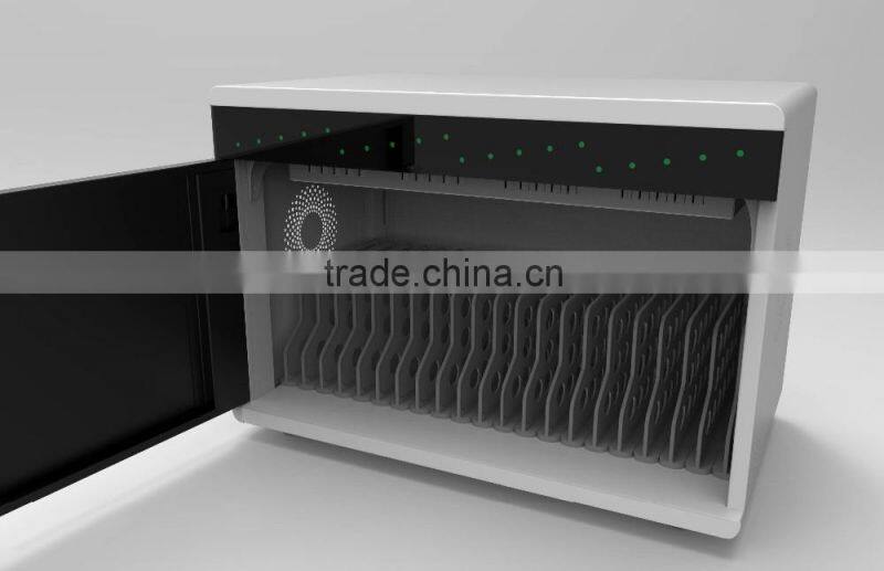 Ipad pad charging cabinet for 15 20 tablets,top safety, AHL-E15