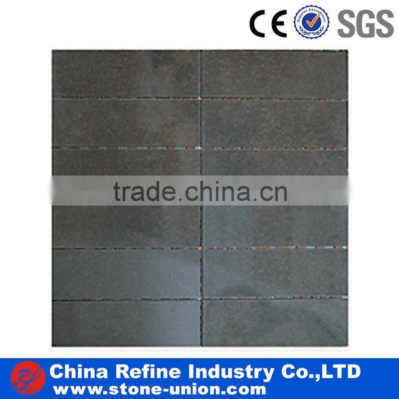 Natural flamed basalt stone