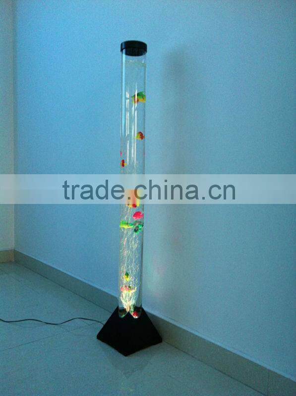 120cm led large bubble fish lamp with remote control, sensory light novelty